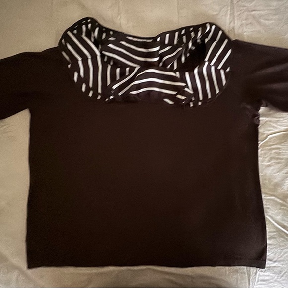 Lauren Ralph Lauren Brown Top - Picture 1 of 5